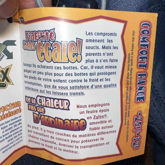 NEW Kamik Snow Boots Weather Insulated Blue Grey Women's Size 9- Waterproof - Picture 7 of 7